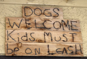 All Lettering made of Nails