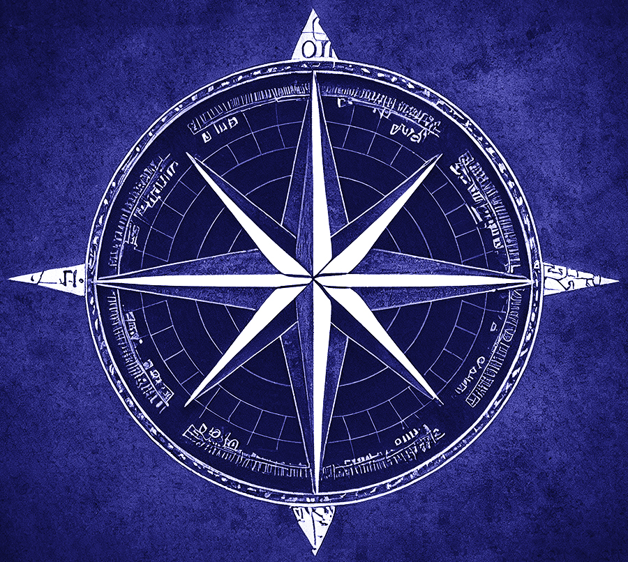compass-rose-blueprint